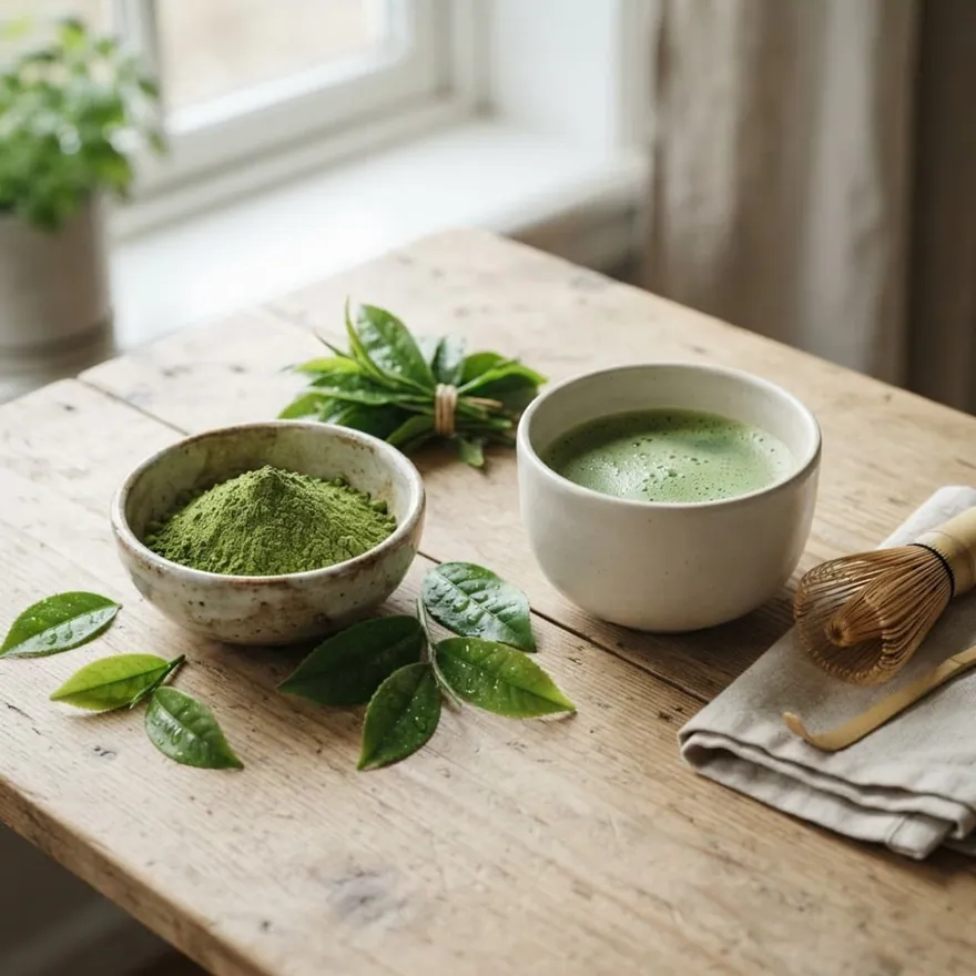 Té verde: ingrediente