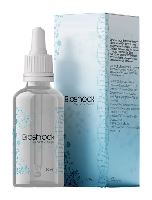 Bioshock: sérum antiage para el cuidado facial