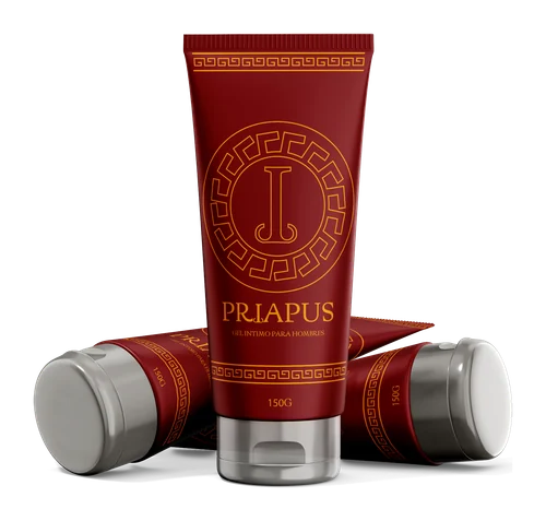 Priapus: gel íntimo masculino de uso externo, envase pomo de 150 g